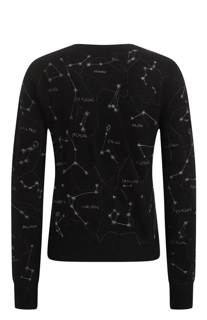 Dior Свитер из кашемира с мотивом