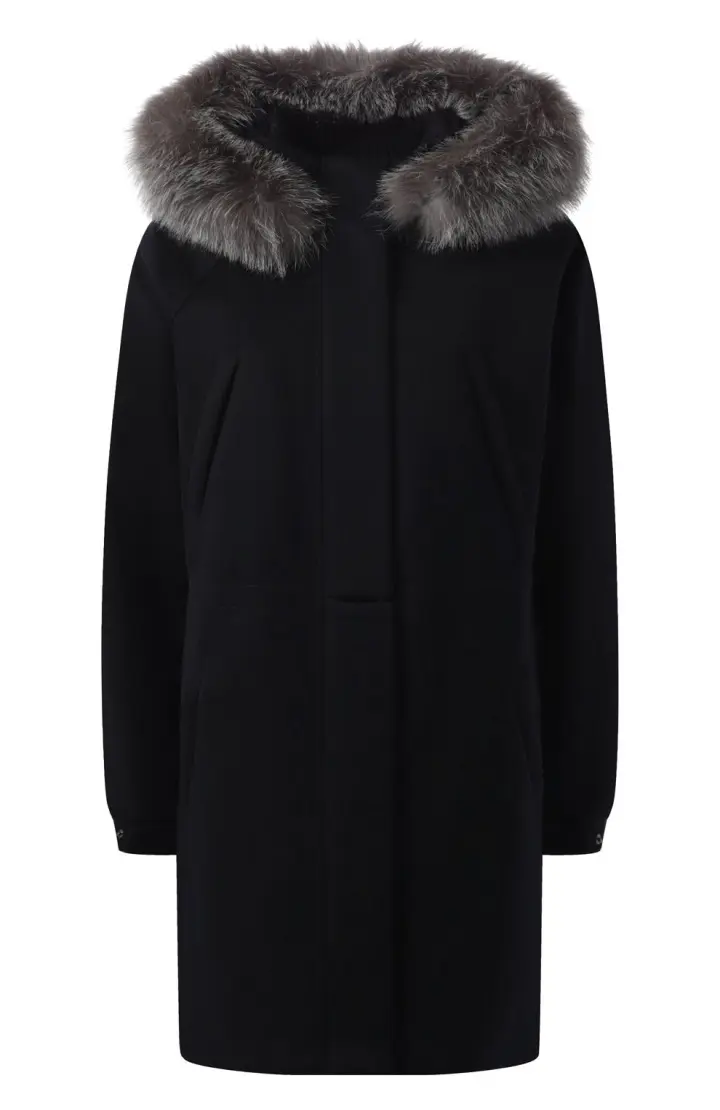  Парка женская кашемировая