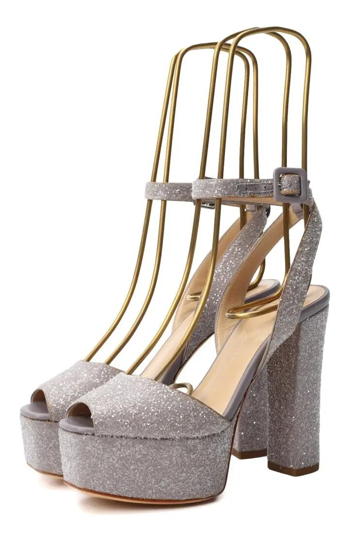 Giuseppe Zanotti Босоножки женские /блестки/