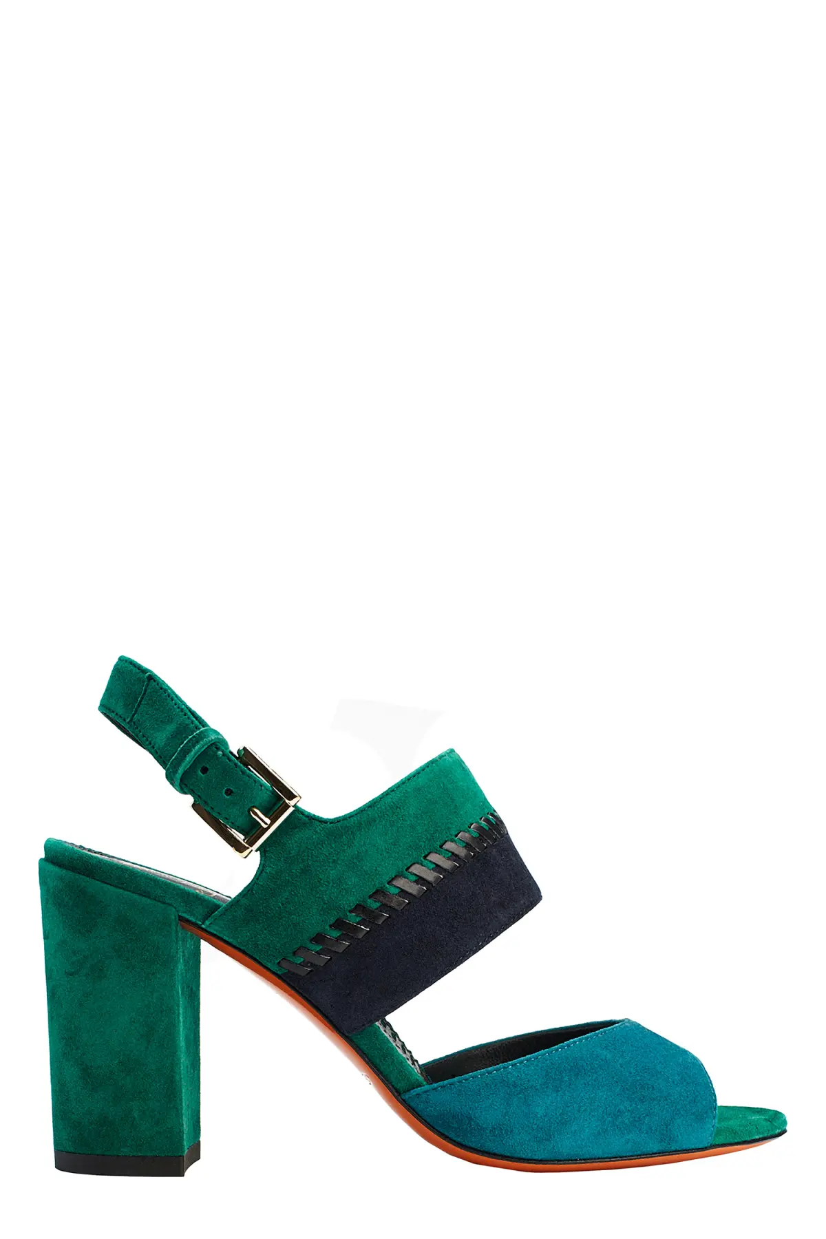 SANTONI Босоножки женские замшевые