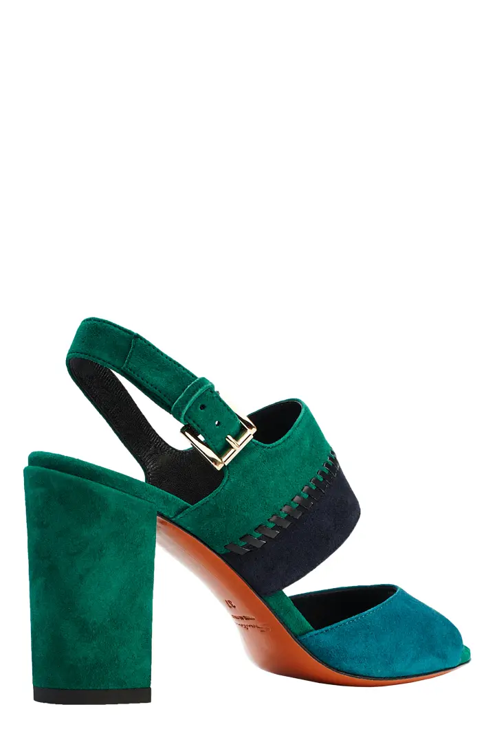 SANTONI Босоножки женские замшевые