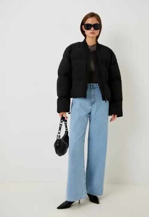 DIESEL Бомбер женский утепленный