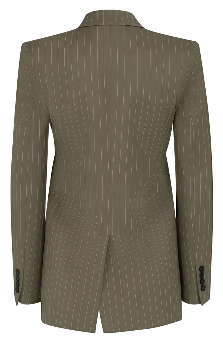 Блейзер женский, в узкую полоску