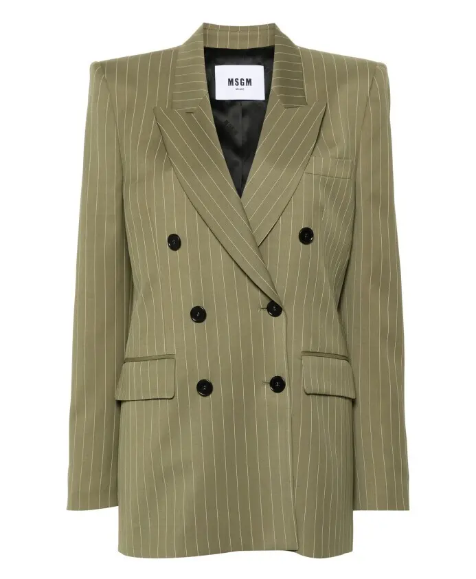 Блейзер женский, в узкую полоску