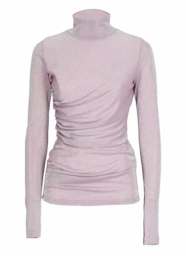 Водолазка женская, с нитями из люрекса