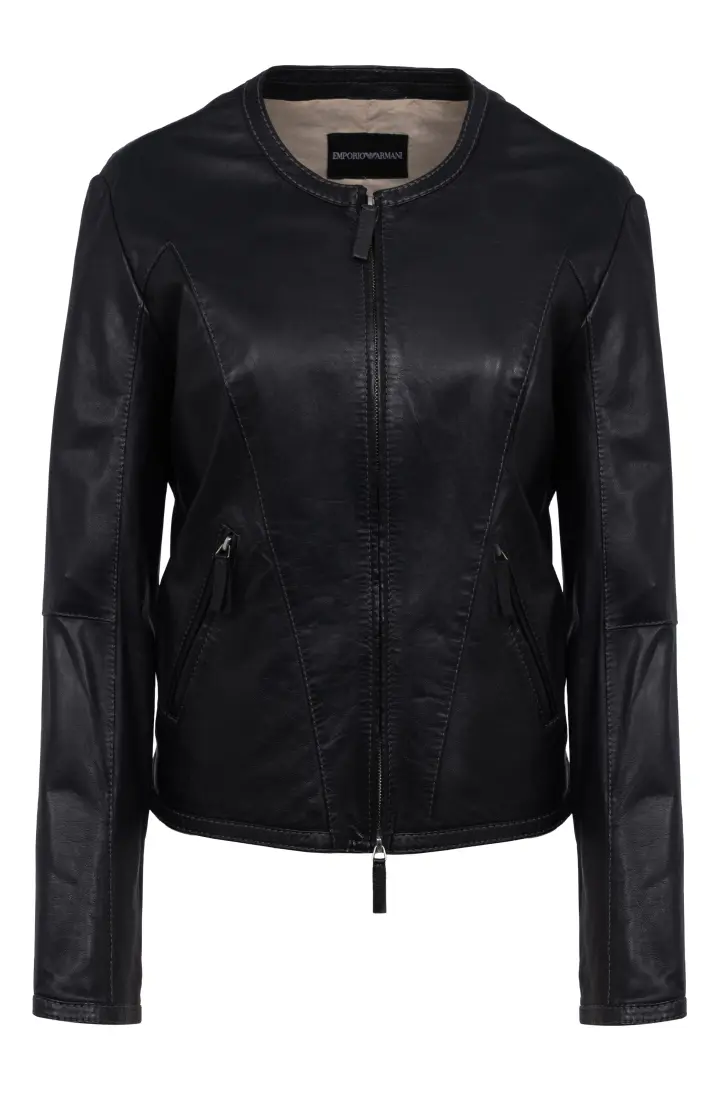 EMPORIO ARMANI Куртка женская, кожа