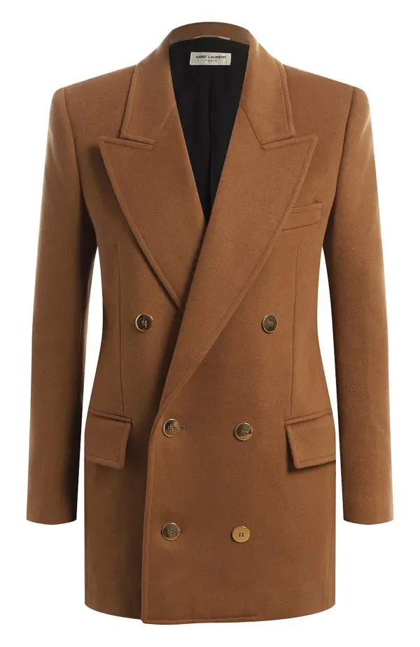 SAINT LAURENT Жакет из шерсти и кашемира