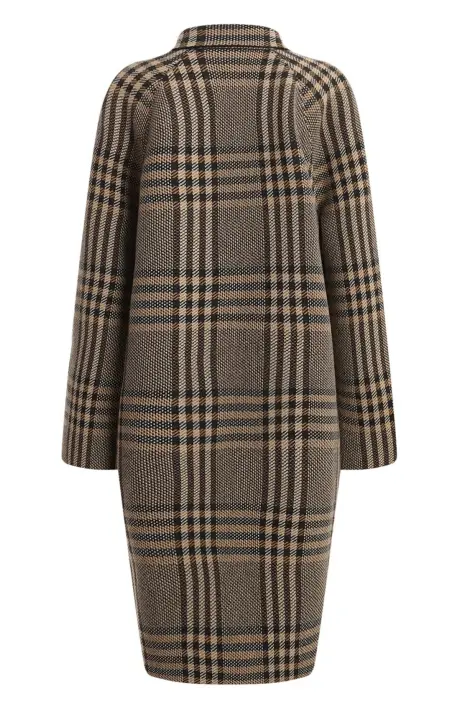 Loro Piana Пальто женское двухстороннее в крупную клетку