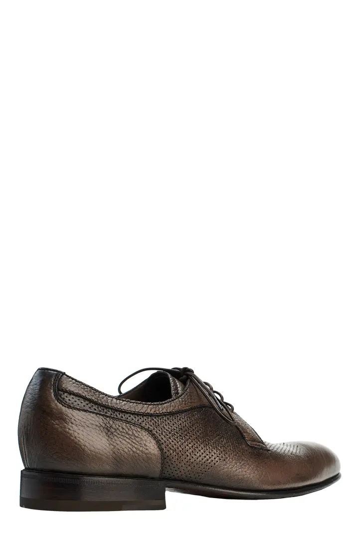  Туфли мужские дерби с перфорацией