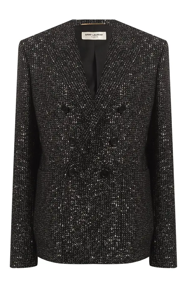 SAINT LAURENT Шерстяной жакет