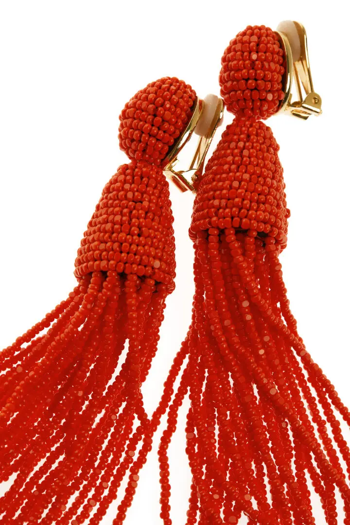 Oscar de La Клипсы женские