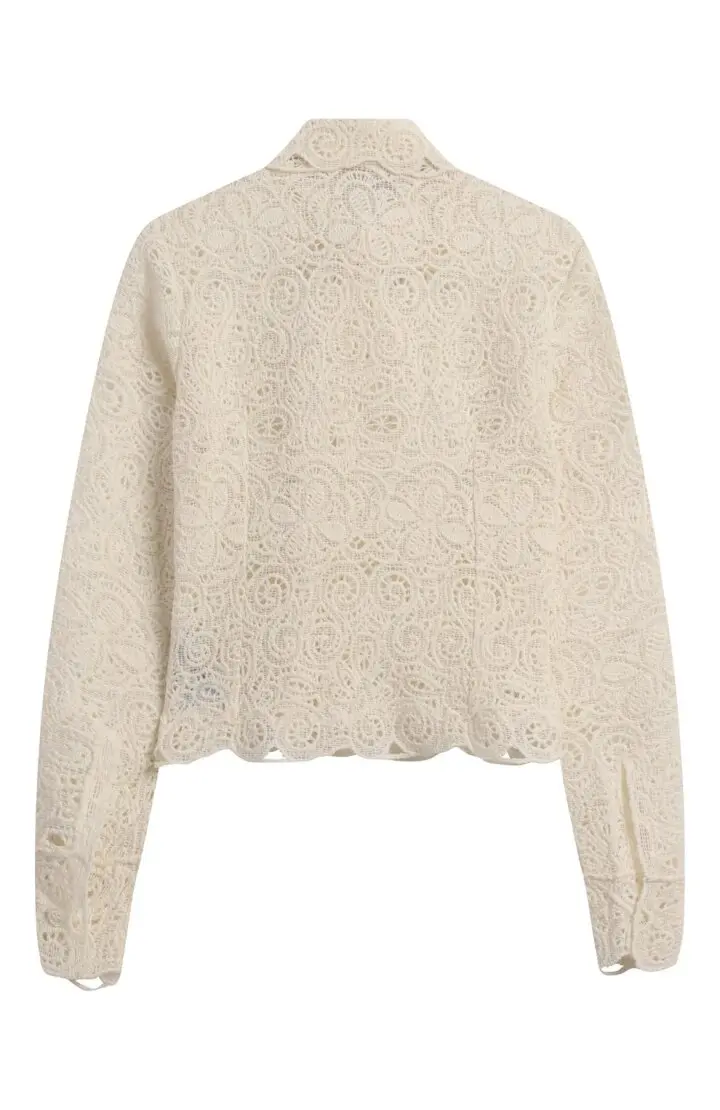 ERMANO Блуза женская ажурная