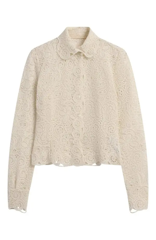 ERMANO Блуза женская ажурная