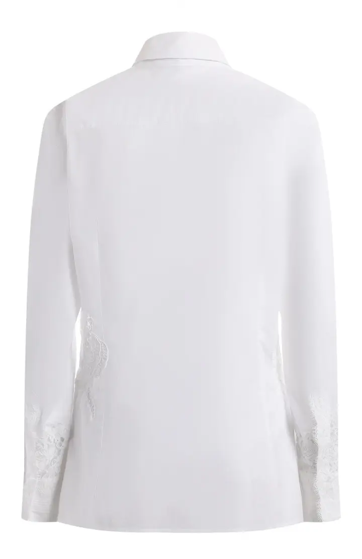 ERMANO Рубашка женская, кружевные вставки