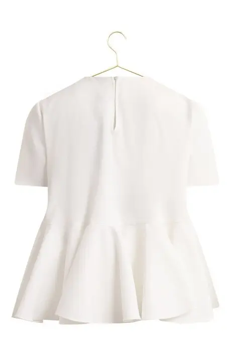 ALEXANDER MQUEEN Топ женский /вышивка цветы/