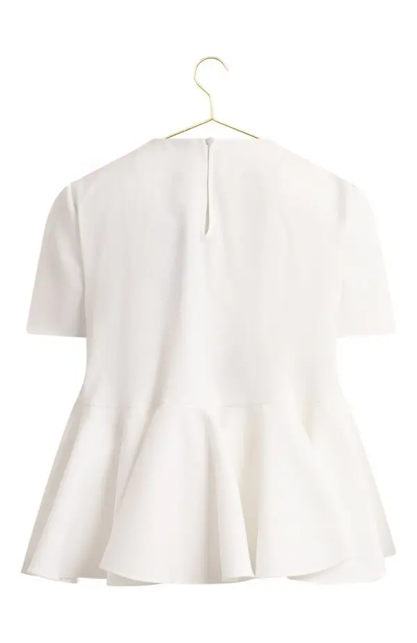 ALEXANDER MQUEEN Топ женский /вышивка цветы/