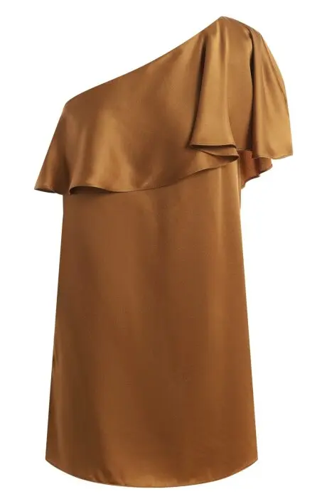 SAINT LAURENT Шелковое платье