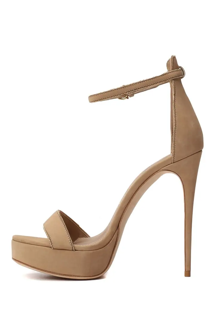  Босоножки женские, набук