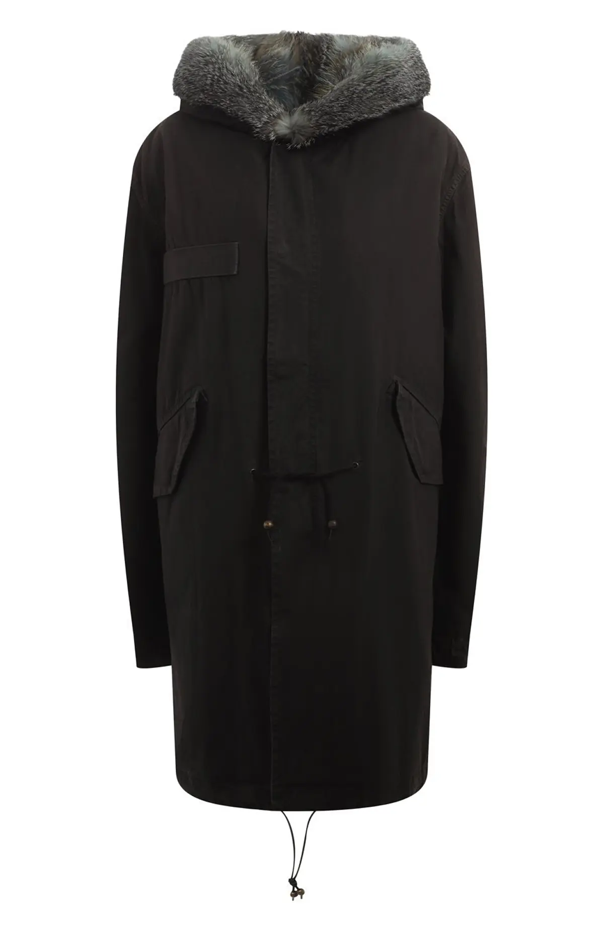 Mr & Mrs Italy Парка мужская с мехом койот