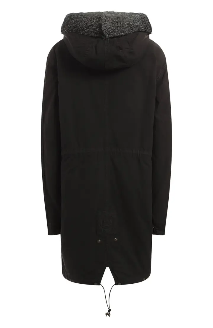 Mr & Mrs Italy Парка мужская с мехом койот