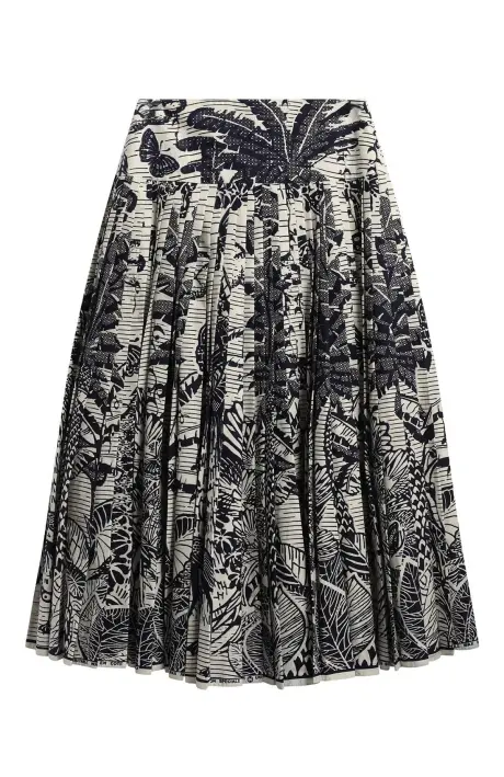 Christian Dior Юбка с узором