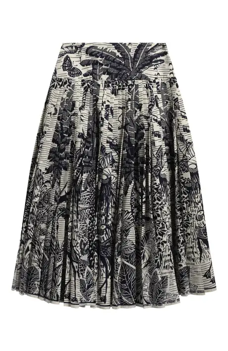 Christian Dior Юбка с узором