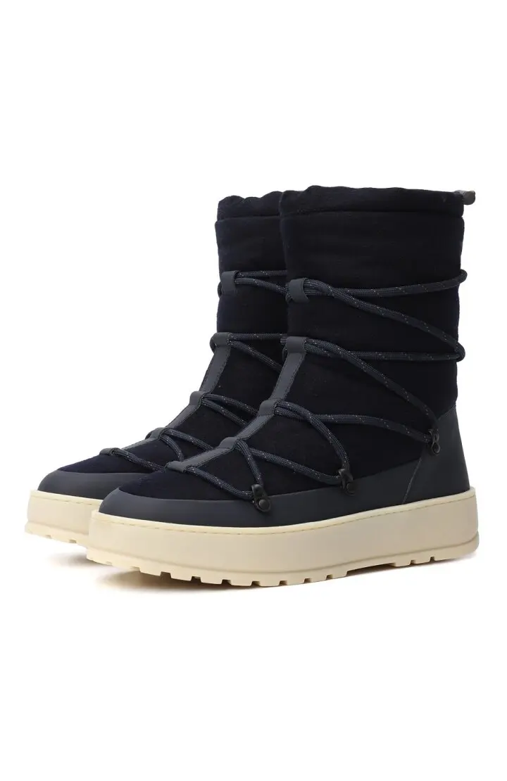  Ботинки мужские, крупная шнуровка