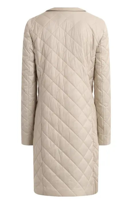 Salvatore Ferragamo Пальто женское /стеганое, текстиль отд кожа/