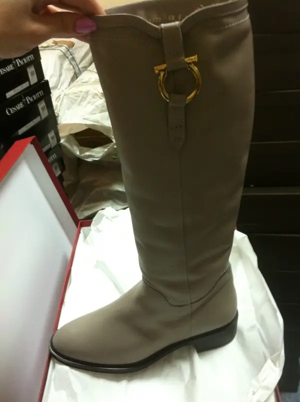 Salvatore Ferragamo Сапоги женские