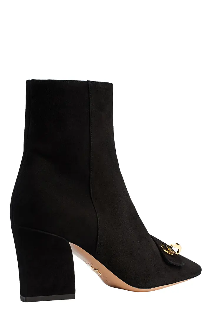  Ботильоны женские замшевые