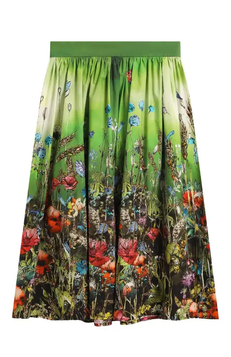 Christian Dior Юбка из хлопка