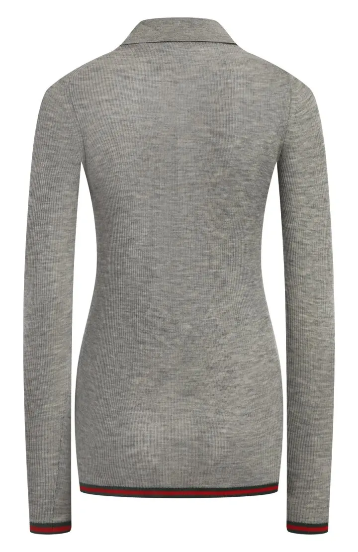 GUCCI Поло женское, длинные рукава