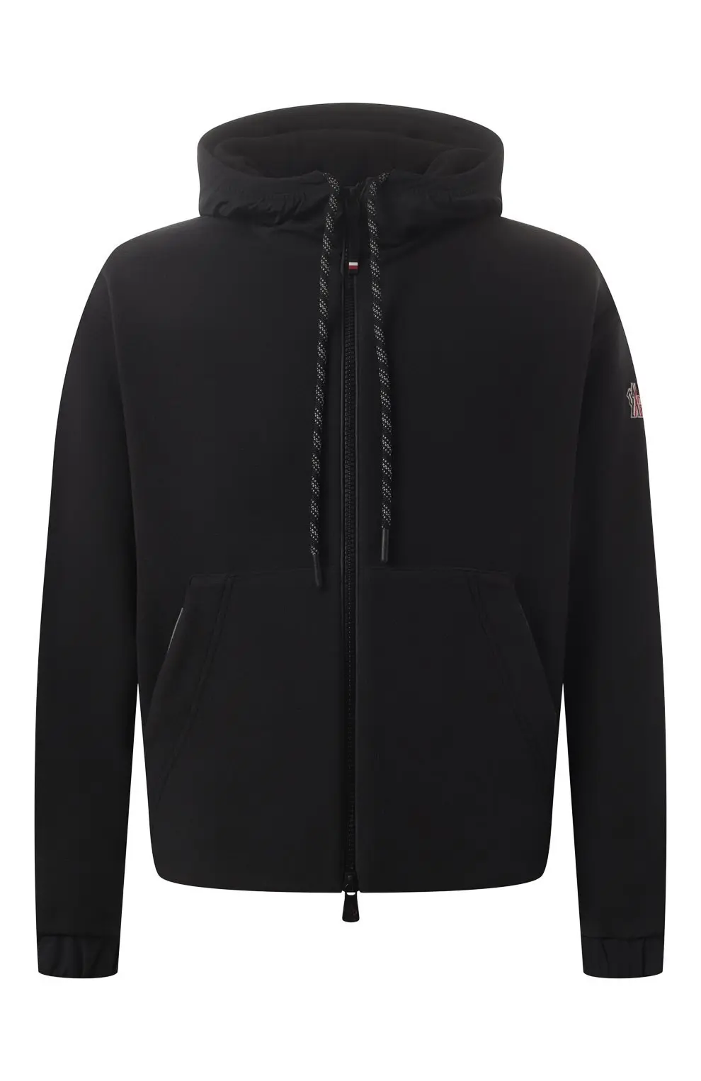  Кардиган мужской комбинированный, пуховый, капюшон