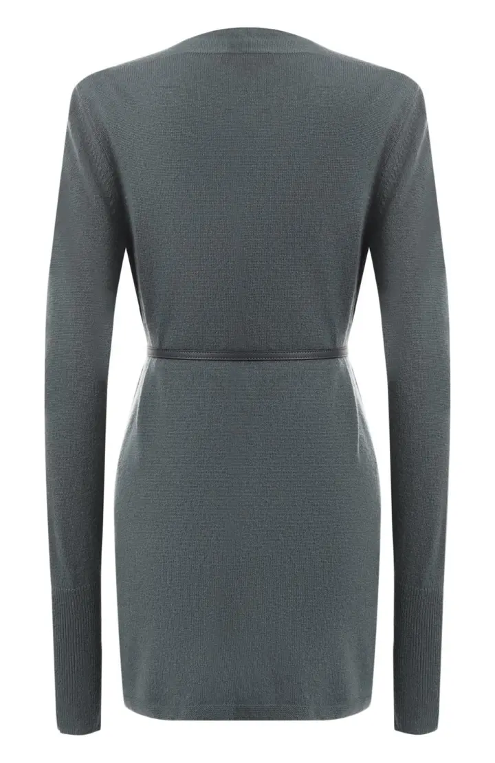  Кофта кардиган женское с поясом