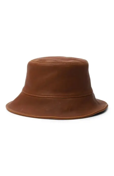 MIU MIU Панама кожаная