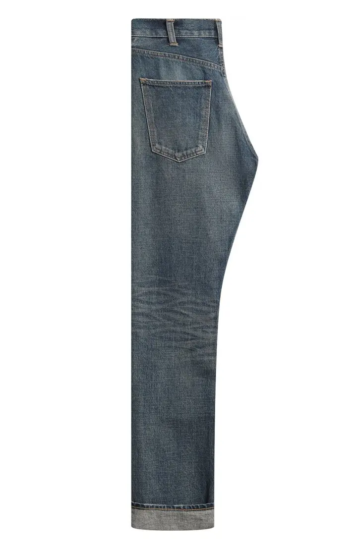 CELINE ДЖИНСЫ ПРЯМОГО КРОЯ ИЗ ДЕНИМА