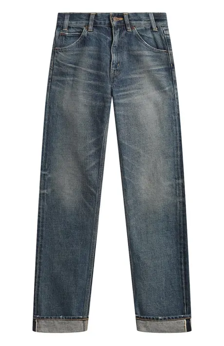 CELINE ДЖИНСЫ ПРЯМОГО КРОЯ ИЗ ДЕНИМА