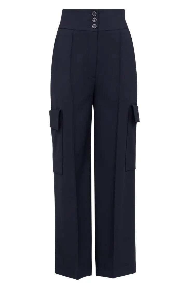 Брюки MSGM Брюки женские, широки, карманы