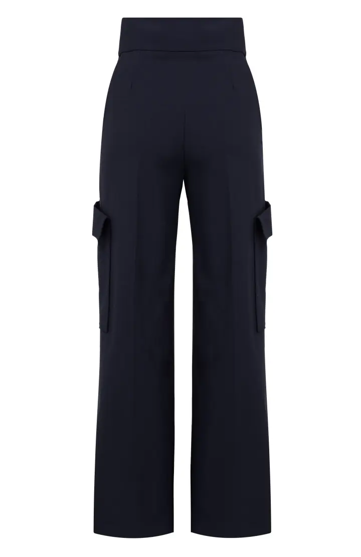 Брюки MSGM Брюки женские, широки, карманы