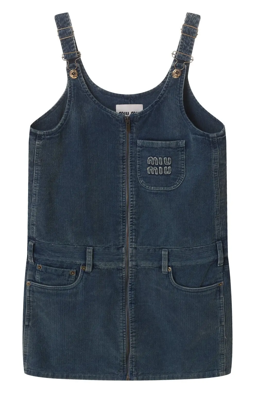 MIU MIU Сарафан джинсовый