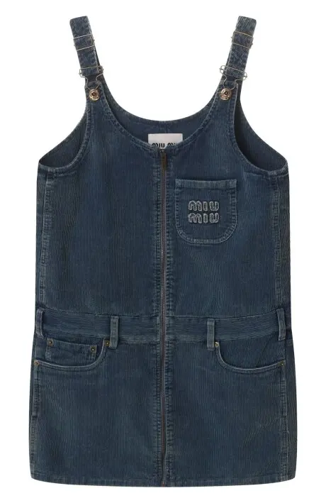 MIU MIU Сарафан джинсовый