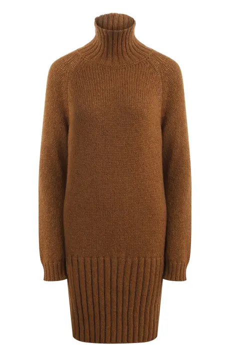 SAINT LAURENT Шерстяное платье