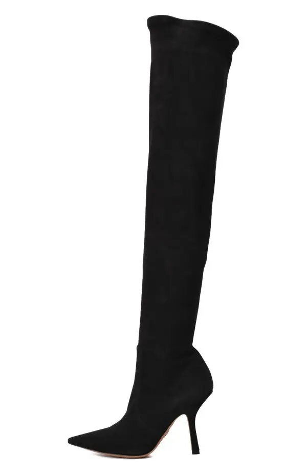 Christian Dior Ботфорты женские, замшевые