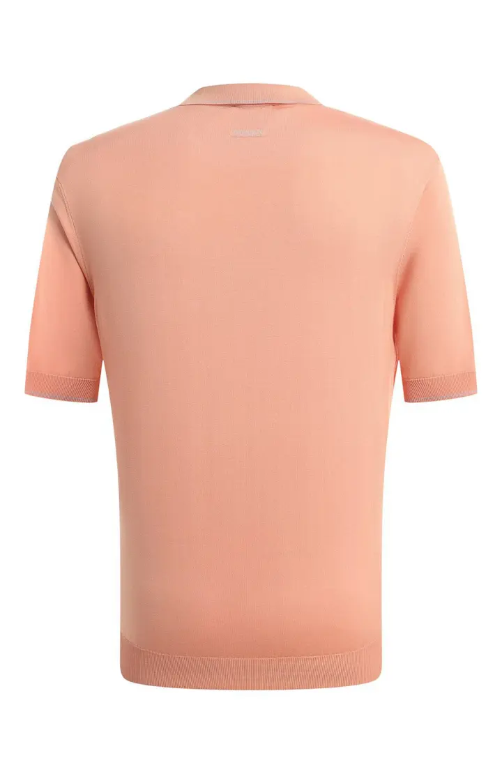 ZILLI Поло с зипом мужское