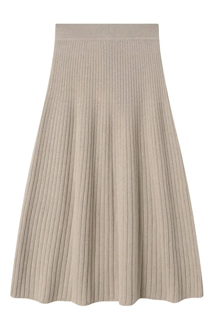  Юбка женская кашемировая