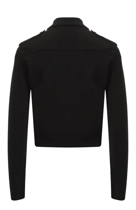 SAINT LAURENT Рубашка женская с пуговицами и карманами