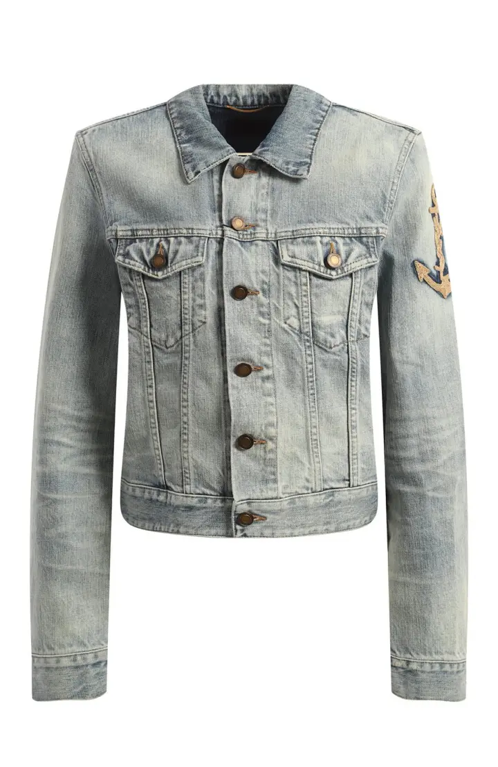 SAINT LAURENT Джинсовая куртка