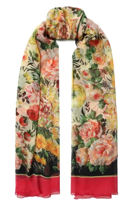 DOLCE & GABBANA Порео с цветочным принтом