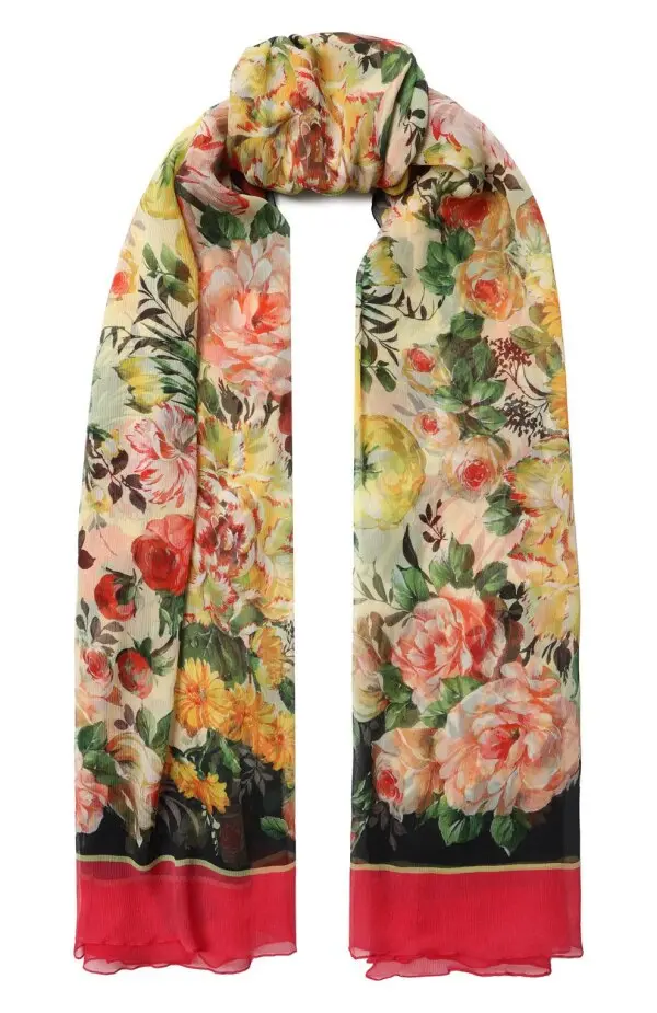 DOLCE & GABBANA Порео с цветочным принтом