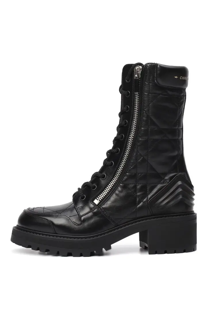  Ботинки со стеганым узором